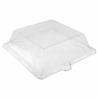 Couvercle En Pet Pour Référence 215.92 - 20.7X20.7X4 Cm - Carton De 250 Unités - GelatoPro.fr