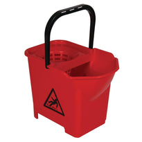 Seau Essoreur Jantex Rouge 14L - GelatoPro.fr