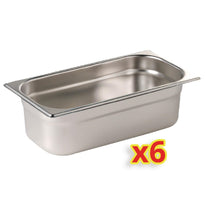 Lot De 6 Bacs Gn1/4 Vogue - GelatoPro.fr