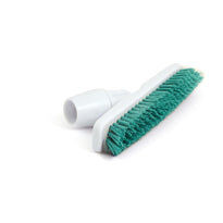 Balai Brosse Avec Adaptateur Coudé Pour Manche Jantex Vert - GelatoPro.fr