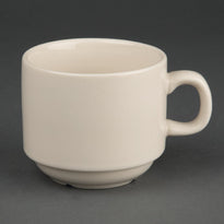 Tasse À Thé Empilable Ivory Olympia 206Ml - GelatoPro.fr