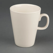Tasses À Café Latte Ivory 284Ml Olympia - GelatoPro.fr