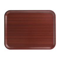 Plateau Stratifié Lisse Capri Cambro Acajou 325Mm - GelatoPro.fr