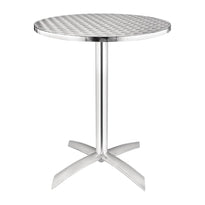 Table À Plateau Basculant En Acier Inoxydable Bolero - GelatoPro.fr