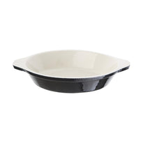 Plat À Gratin Rond Noir Vogue 400Ml - GelatoPro.fr