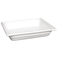 Plat En Porcelaine Gn 1/2 100Mm Olympia - GelatoPro.fr