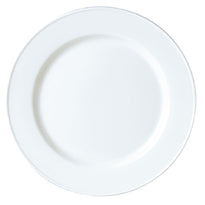 Assiettes Slimline Steelite Simplicity White 202Mm - GelatoPro.fr