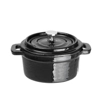 Mini-Cocotte Ronde En Fonte Vogue 10 Cm - GelatoPro.fr